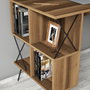 Hanah Home Extra 2 - Walnut Nogal y Negro